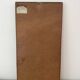 Beautiful vintage Danish teak mirror with mittered edges and nice brass det