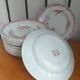 Hollow porcelain plates FF Pexonne