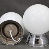 1940s Pair of Art Deco Ceiling or Wall Lights, Czechoslovakia