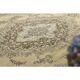 1970s Vintage Persian Handmade Wool Orange Area Rug 276x386