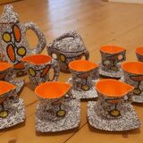 Vintage Vallauris coffee service