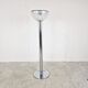 Vintage chrome and glass floor lamp, 1970s