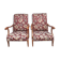 Pair of vintage 1950 armchairs