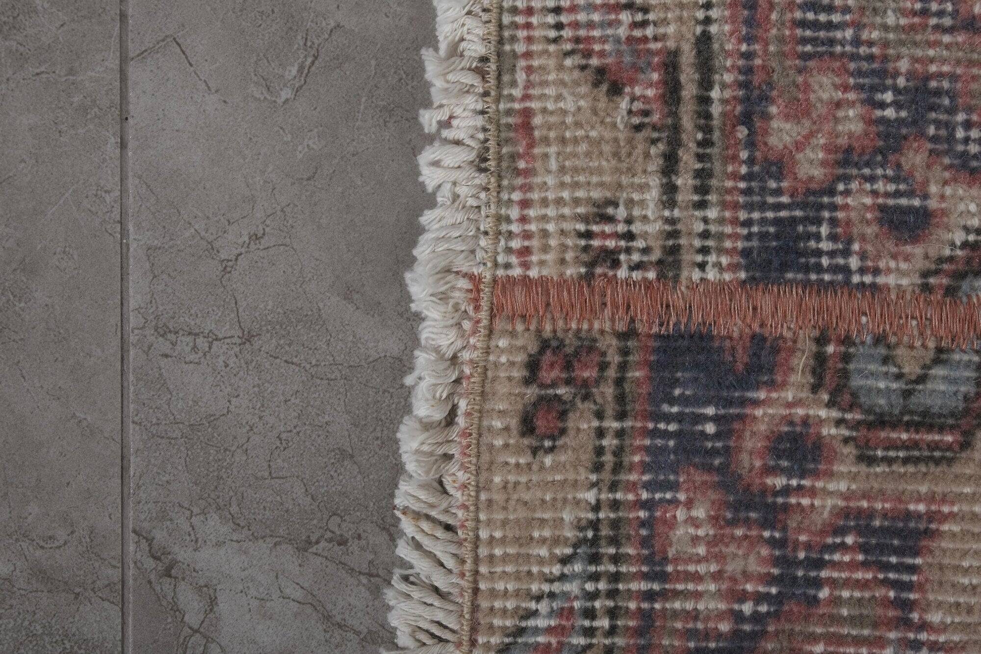 Vintage Turkish hallway rug 66x730 cm