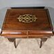 Rosewood work table, Napoleon III style, Maison Roll, Fg. St Antoin