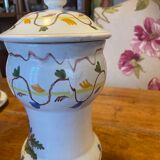 Pot with Henriot Quimper lid