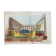 Decorative art painting interior architecture nineteenth century