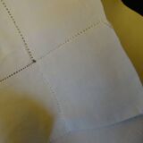 Very beautiful pillowcase in linen monogrammed