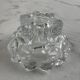 Glass candlestick