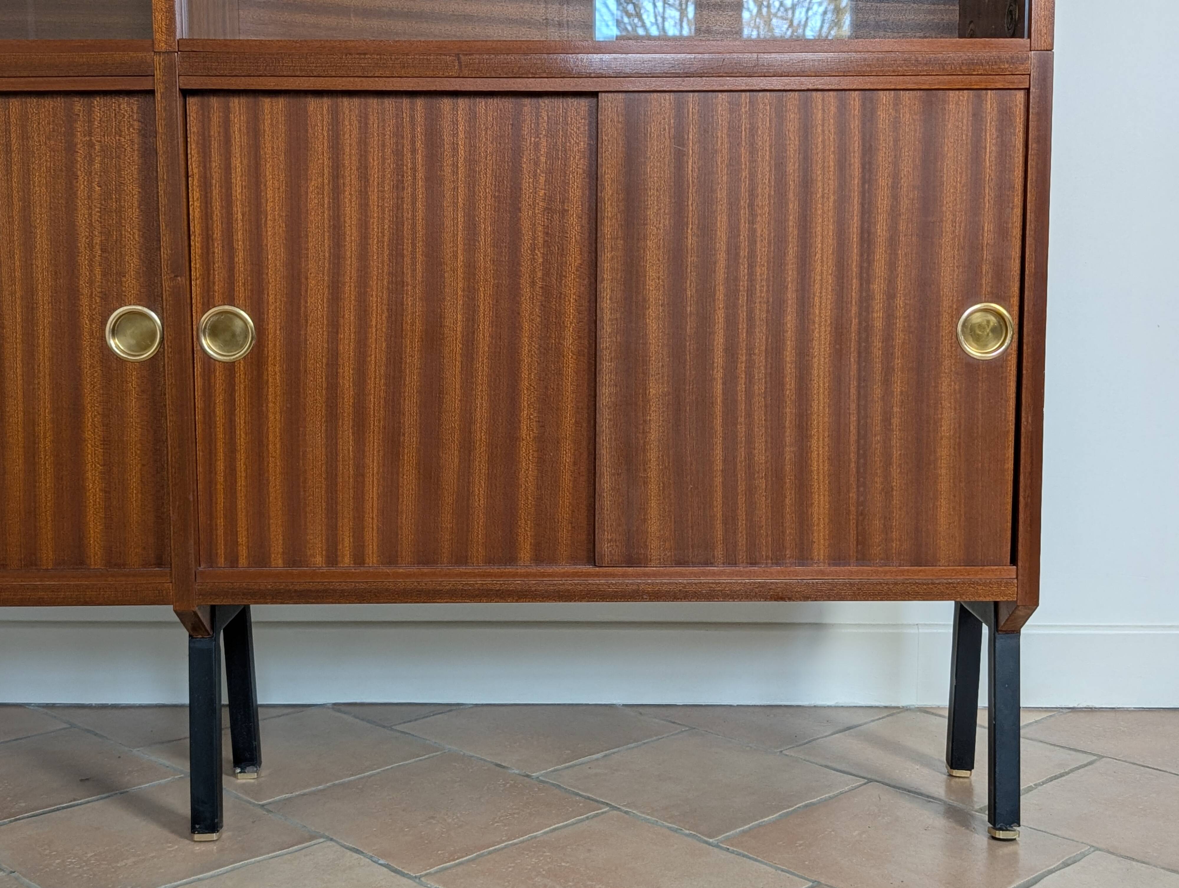 Buffet vitrine bibliothèque 60'
