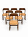 6 sled chairs by Baumann - Seats refurbished to new.