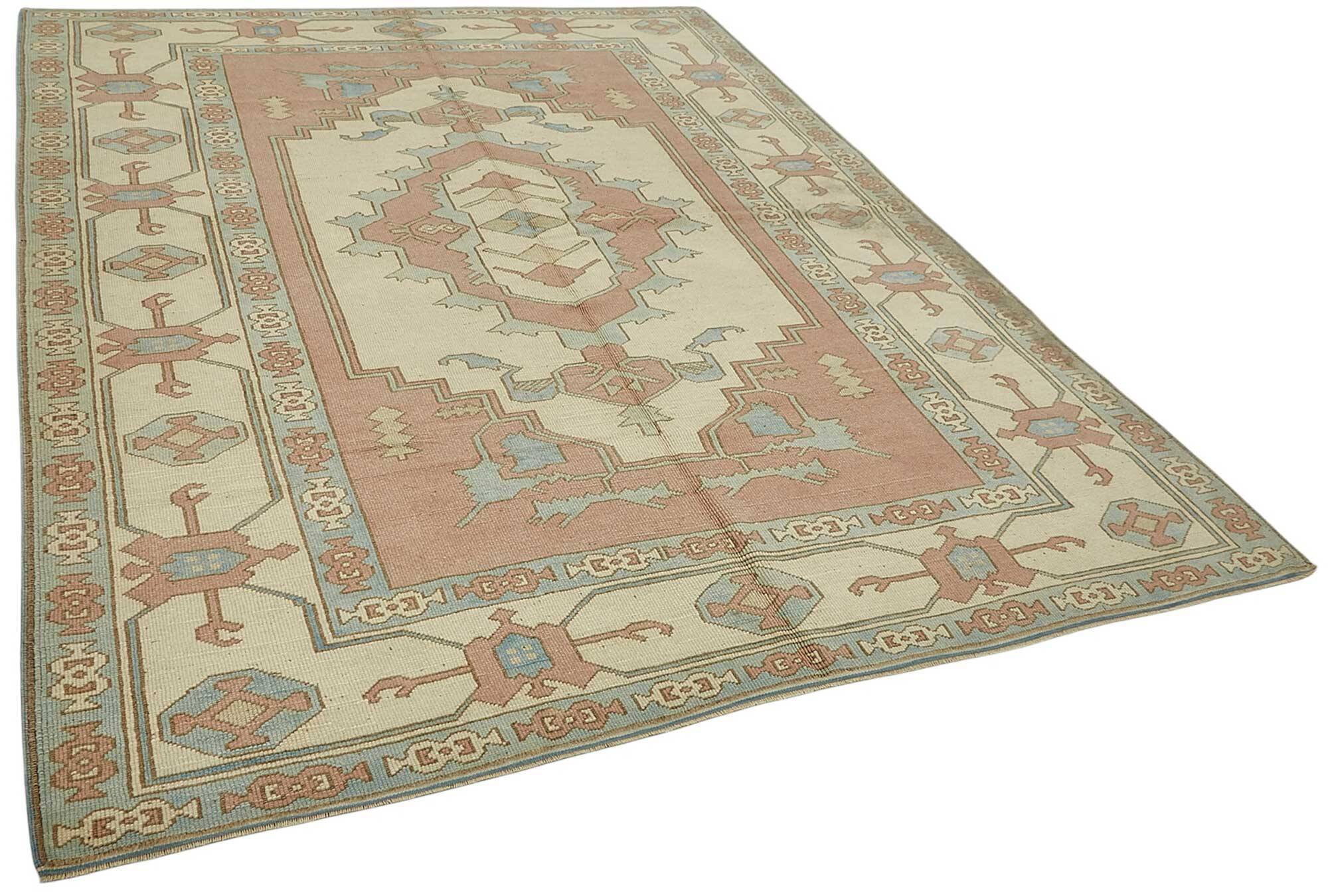 Turkish Vintage Anatolian Rug 222 cm x 285 cm