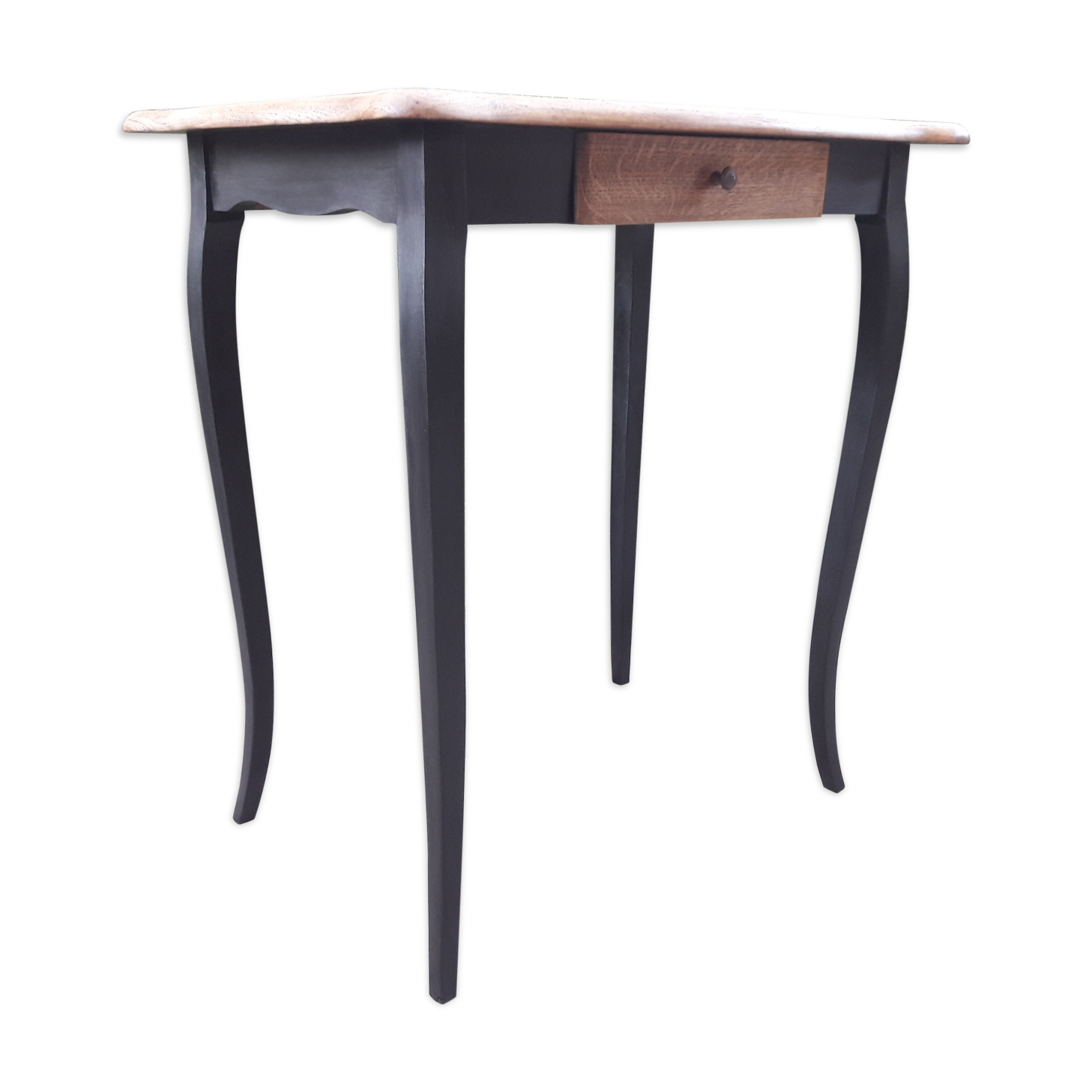 Black office table