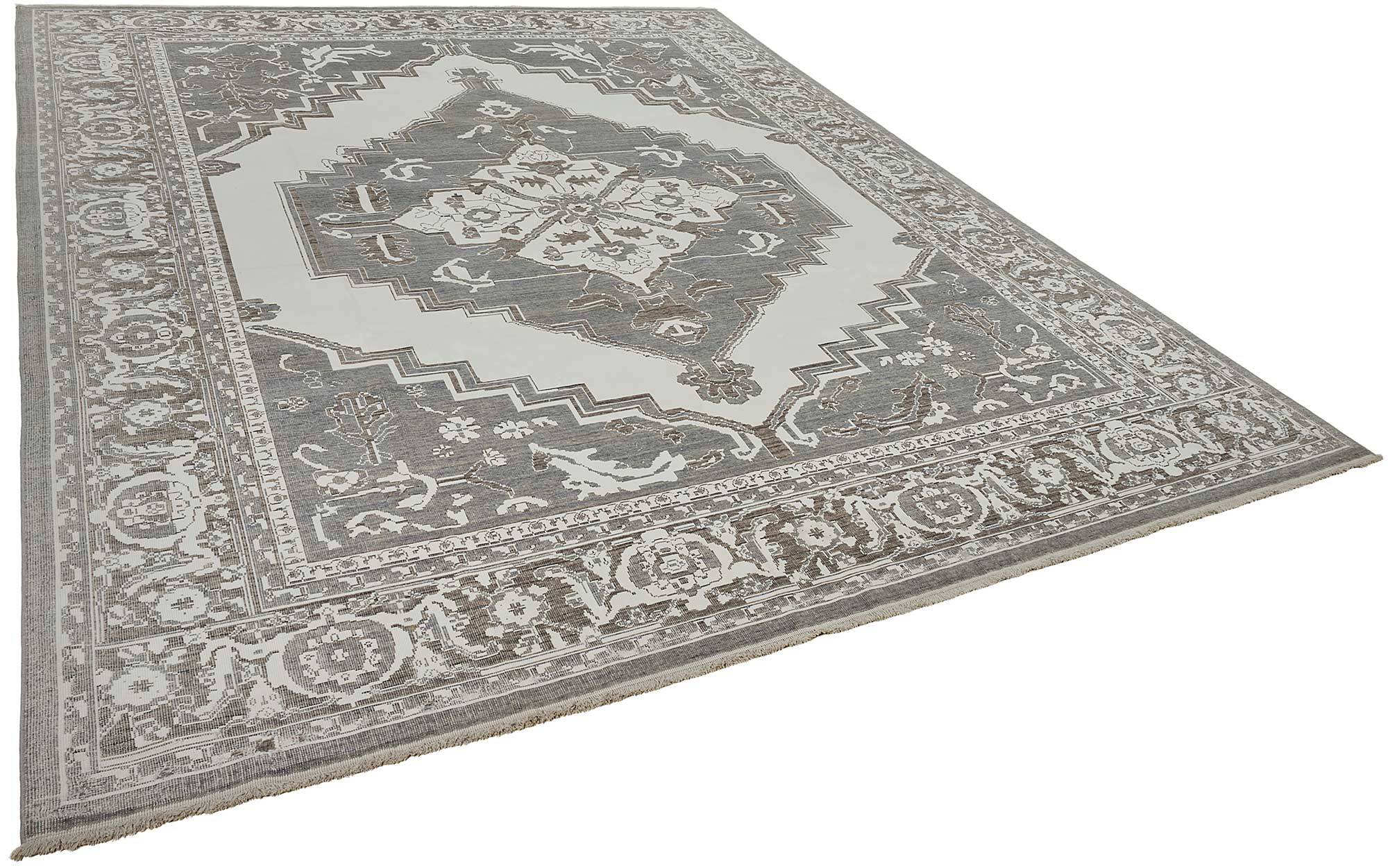 Turkish Handcrafted Loom Oushak Rug 302 cm x 393 cm