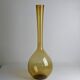 Large scandinavian vase in blown glass by arthur percy for gullaskruf, sweden - 50s