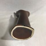 Old hand ceramic brown