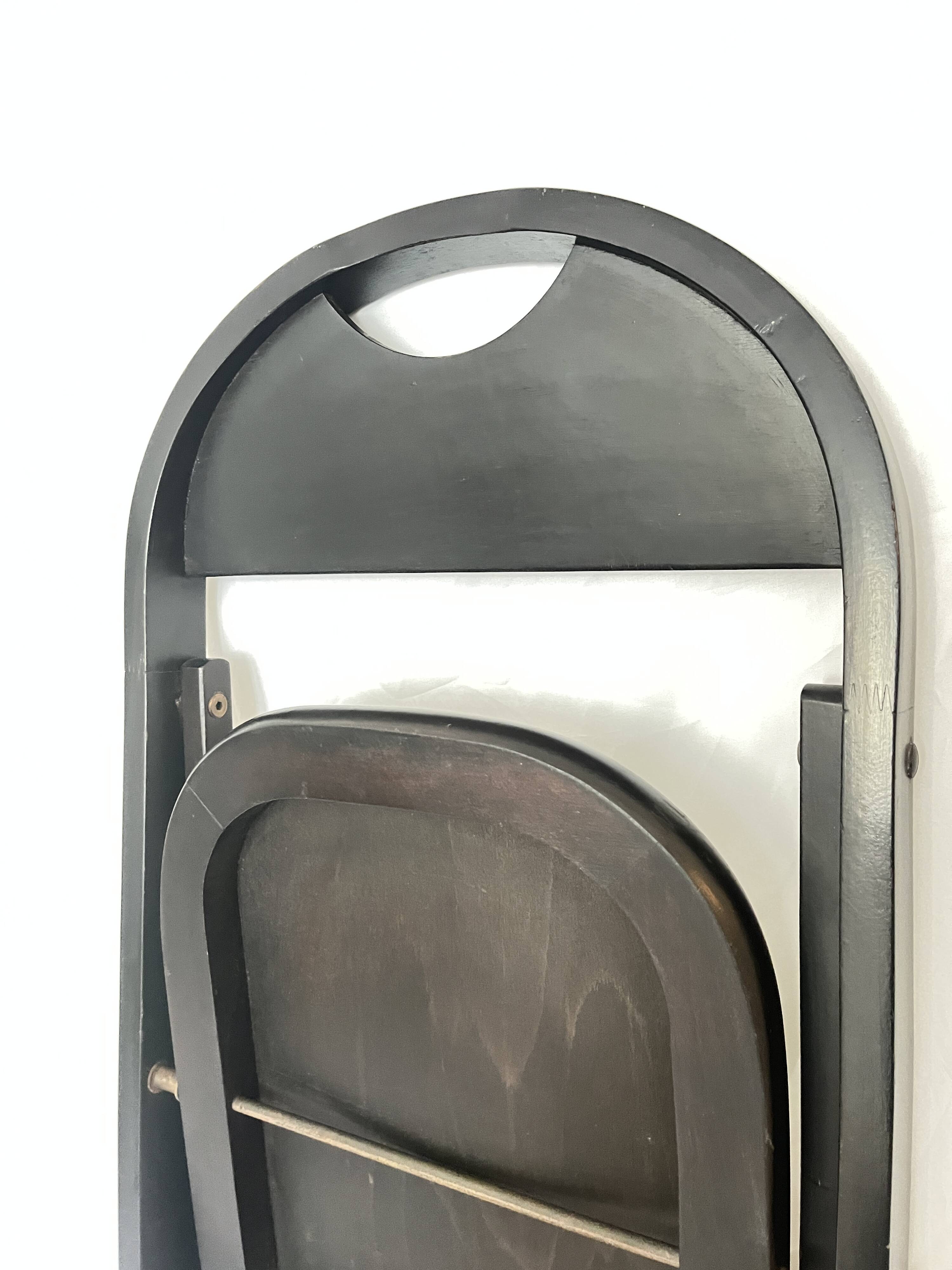 Vintage Tric Folding Chair by Achille & Pier Giacomo Castiglioni x Bernini