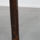 Charming antique English drop-leaf dining table made of oak from the late 19th century