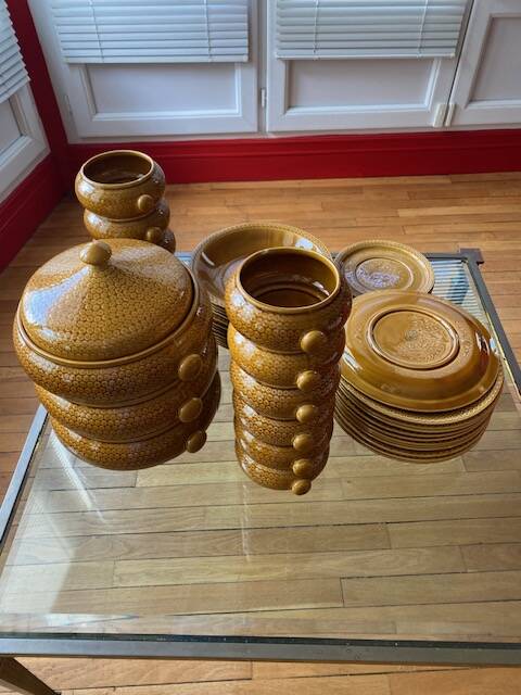 Gien vintage couscous service