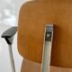 Vintage chair design Friso Kramer model Revolt with armrests