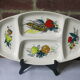 Serving dish with compartments