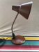 Office lamp workshop metal brown - flexible arms chrome 70vintage