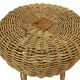 Set of four vintage rattan bar stools 1960 Nederland Design