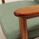 Pair of mint green armchairs from the 1970s.
