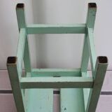 Wooden workshop stool