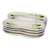Lot of 4 Dish Minton Faience circa 1900 Asparagus Majolica