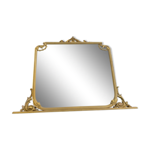 miroir italien bois doré