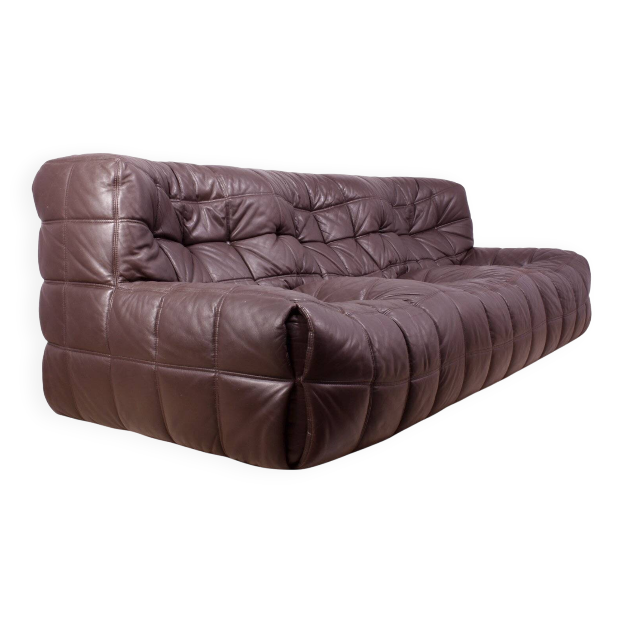 Ligne roset kashima leather sofa Michel Ducaroy
