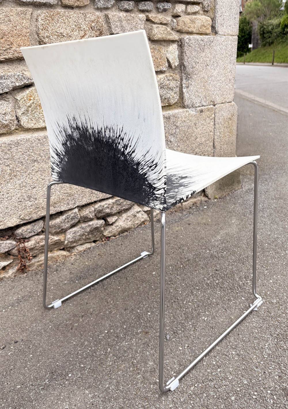 6 chaises design "Explosion", Gorka par Josep Liusca pour Inclass- 2000