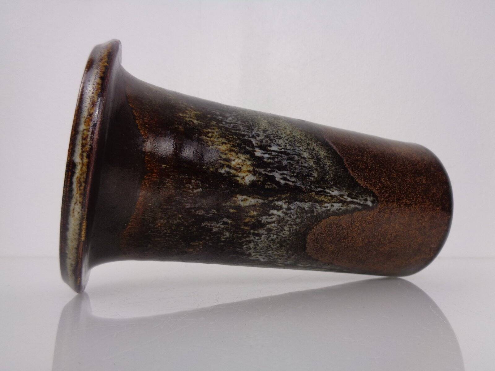 Danish Studio Ceramic Vase, 1960s