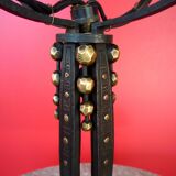 Raymond Subes art deco wrought iron lamp