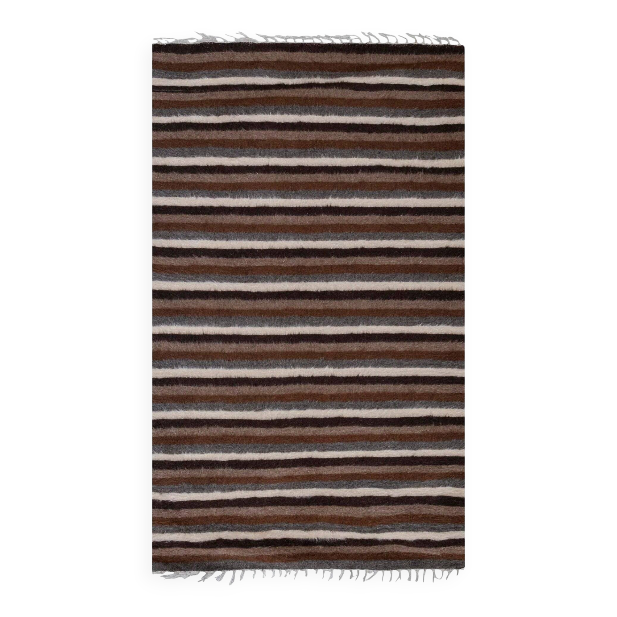 Vintage Turkish kilim, handwoven, 121x196 cm.