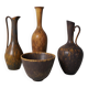 Collection of 4 Ceramic Vases by Gunnar Nylund Rörstrand Sweden, 1950s