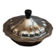 Soupière  métal  vintage
