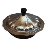 Soupière  métal  vintage