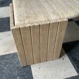 Vintage travertine coffee table