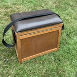 Fishing box with stool