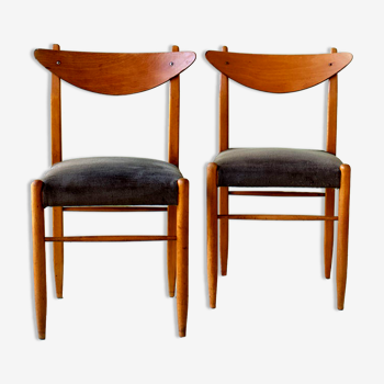 Pair of  scandinavian chairs