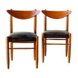 Pair of  scandinavian chairs