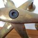 Brutalist Bronze Candleholder by Michael Harjes, 1960s