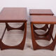 Nesting tables by victor wilkins for g-plan, 1960s, set of 3