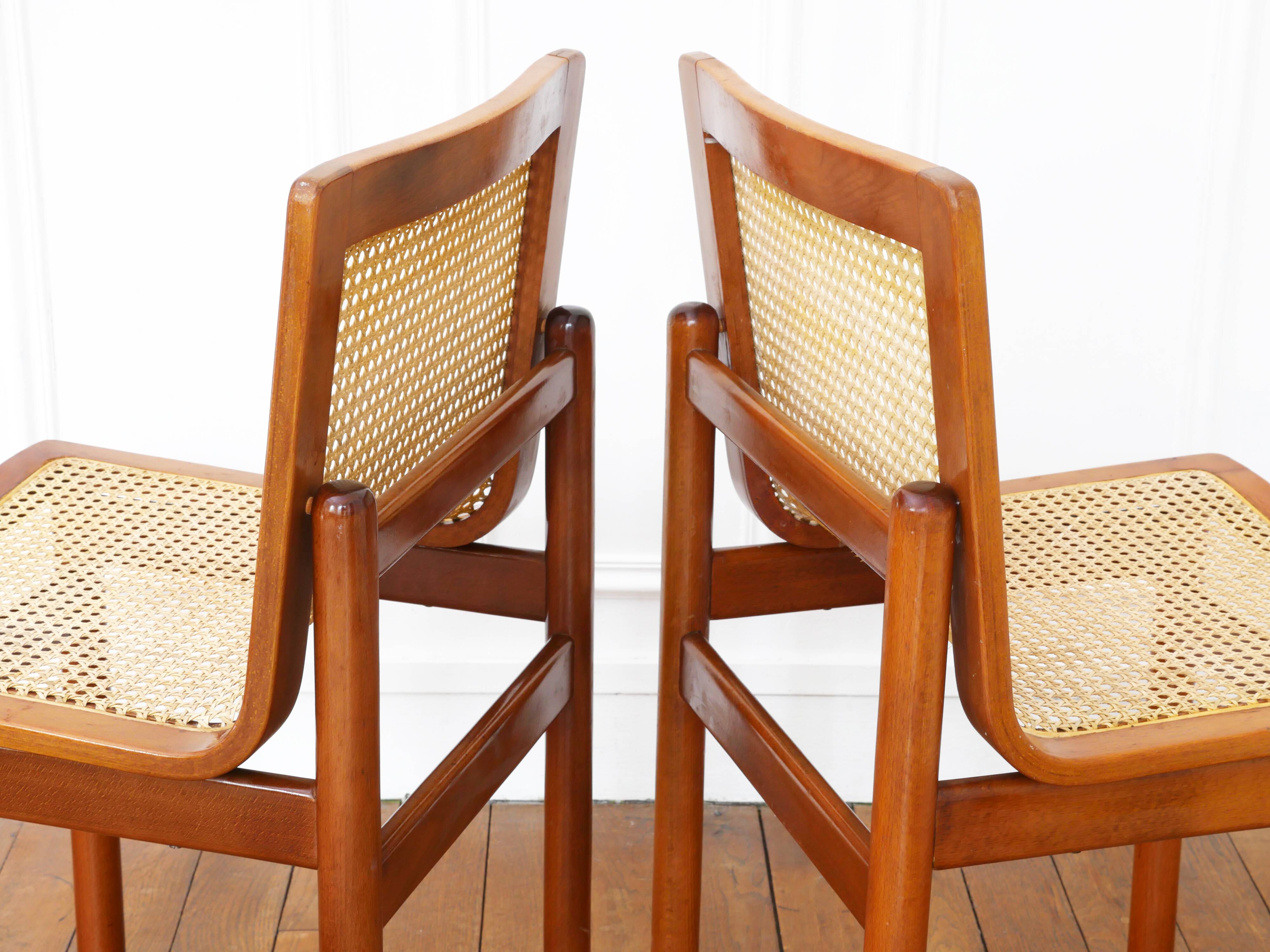 2 Cane chairs - Cane seats redone