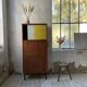 Modernist teak secretary desk, 1950s