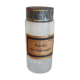 Old medicine jar - glass apothecary: Saponaria root