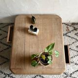 Farmhouse coffee table with 2 drawers