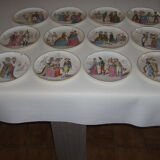 12 assiettes la mode depuis 100 ans terre de fer